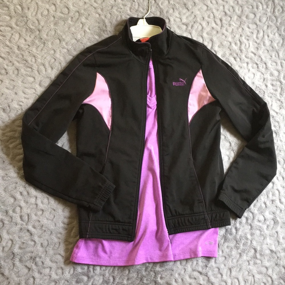 Puma Women’s Athletic Track Jacket sz S